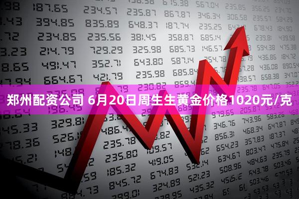 郑州配资公司 6月20日周生生黄金价格1020元/克